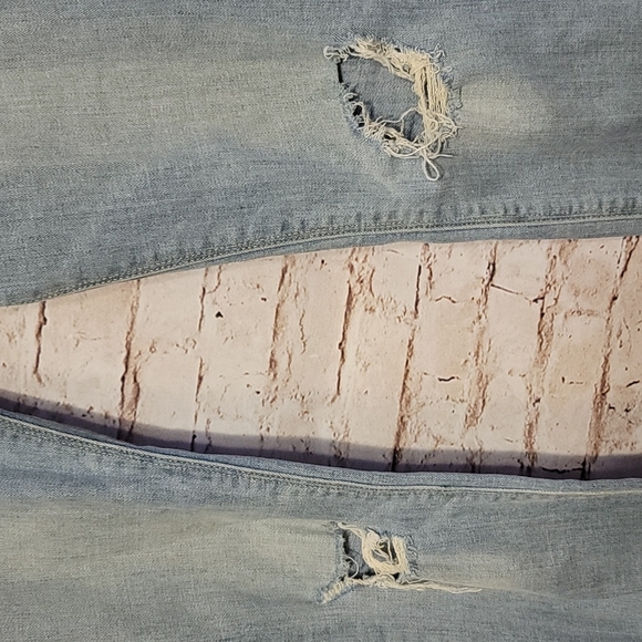 Excellent Lucky Brand distressed skinny jeans sz 26 - Picture 4 of 8
